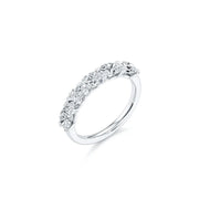 Five-Stone Oval Brilliant Cut Lab-Grown Diamond Band
