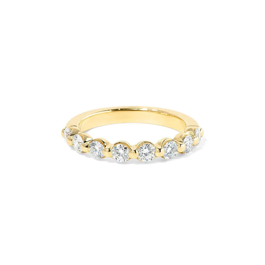 Floating Single Prong Diamond Ring