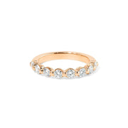 Floating Single Prong Diamond Ring