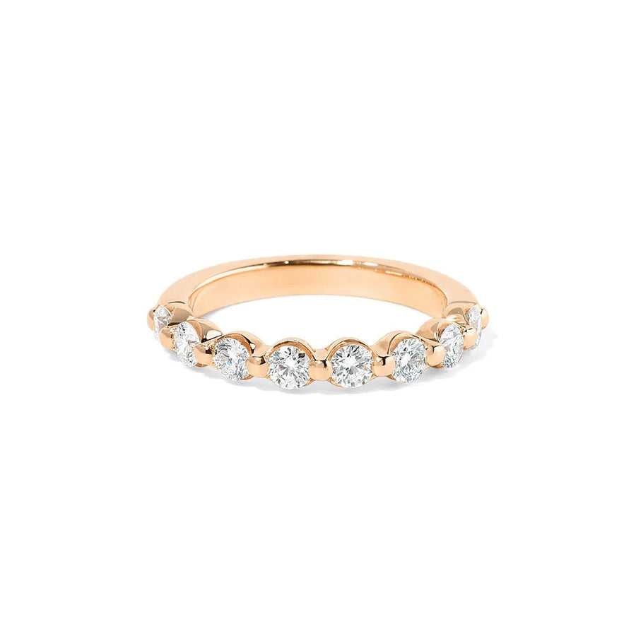 Floating Single Prong Diamond Ring