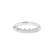 Floating Single Prong Diamond Ring