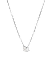 Radiant Lab-grown Diamond Solitaire East-West Pendant
