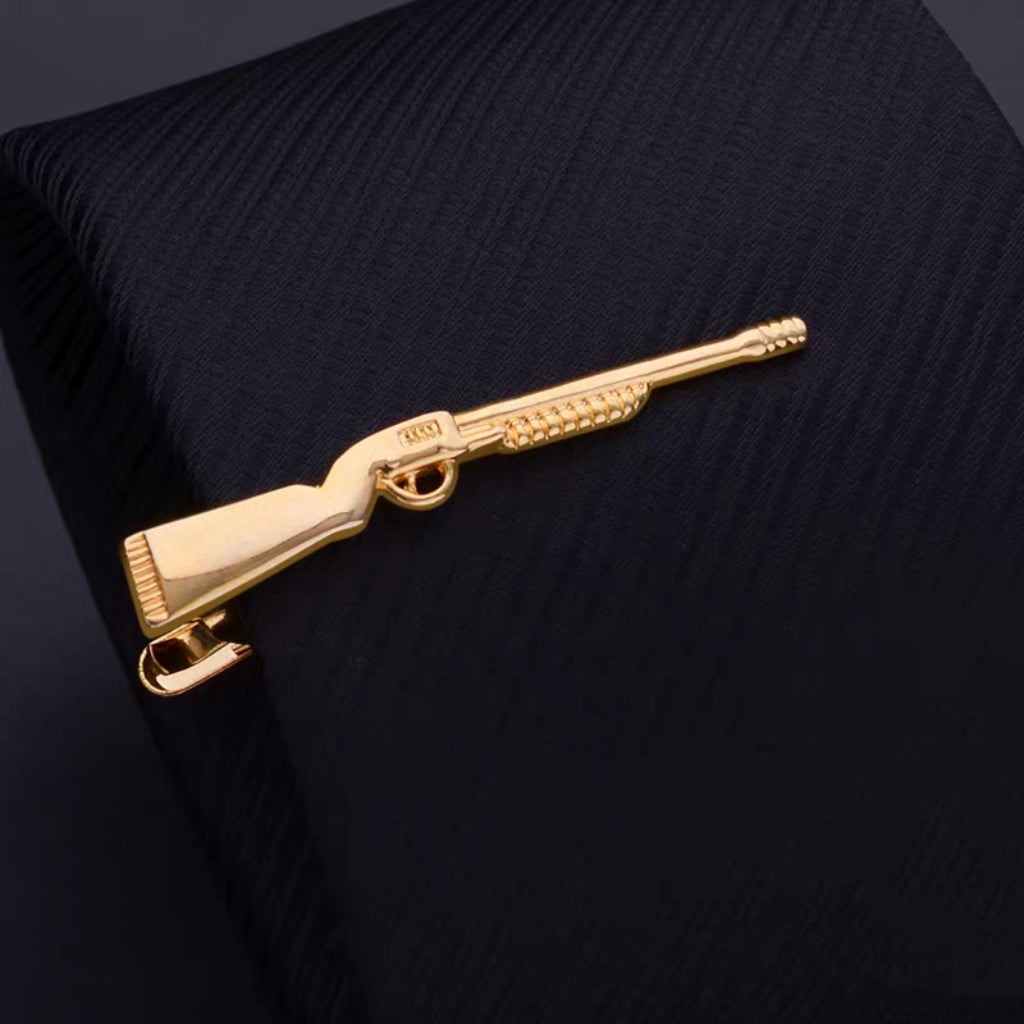 Custom Men’s Pure Gold Tie Clip – 14K/18k Gold Tie Bar for Suits & Formal Events