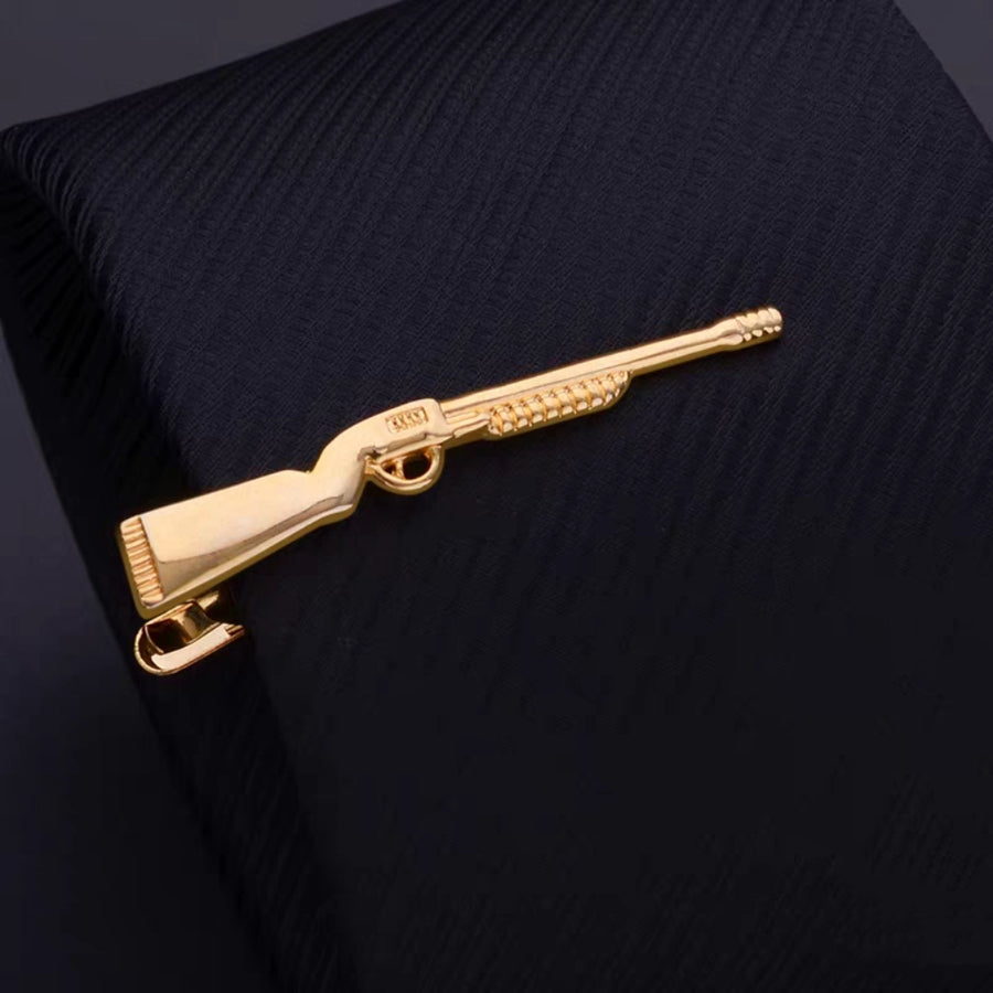 Custom Men’s Pure Gold Tie Clip – 14K/18k Gold Tie Bar for Suits & Formal Events