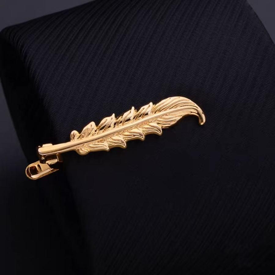 Custom Solid Gold Tie Pin– Wedding/Groom/ Anniversary Gift for men