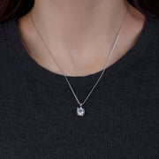 round brilliant cut Lab Grown Diamond Necklace