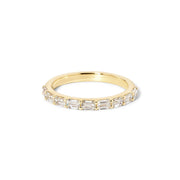 Emerald-cut Lab-grown Diamond Eternity Ring