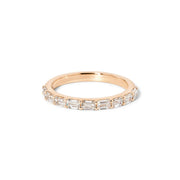 Emerald-cut Lab-grown Diamond Eternity Ring